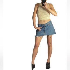 🌻Beige Knit Vest/top 🌻